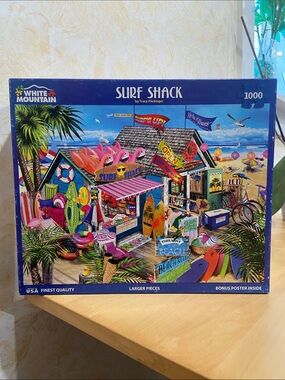 White Mountain Surf Shack by Tracy Flickinger - 1000 Piece Puzzle
